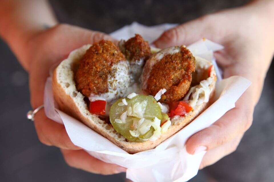 מנת פלאפל (אילוסטרציה) , לירון אלמוג