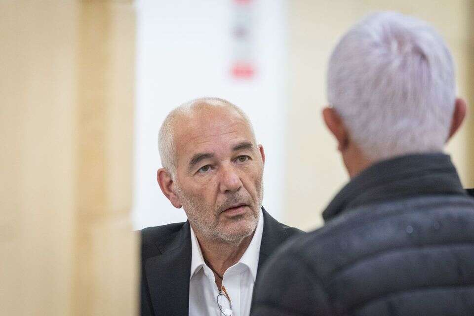 רונאל פישר בבית המשפט , חיים גולדברג/פלאש 90
