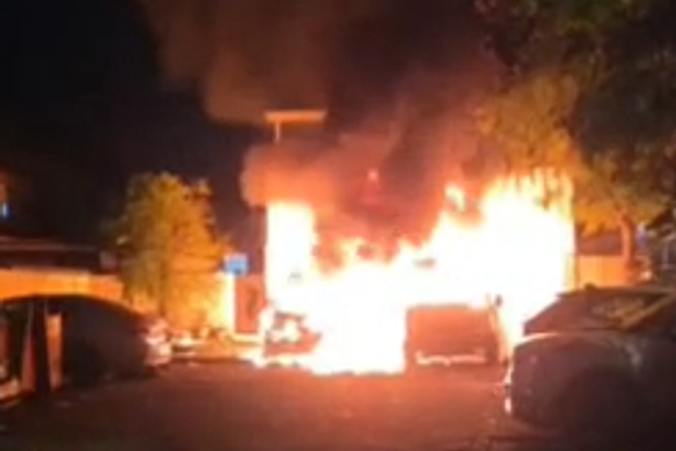 פיצוץ רכבים בקריית גת: שרידי אמל