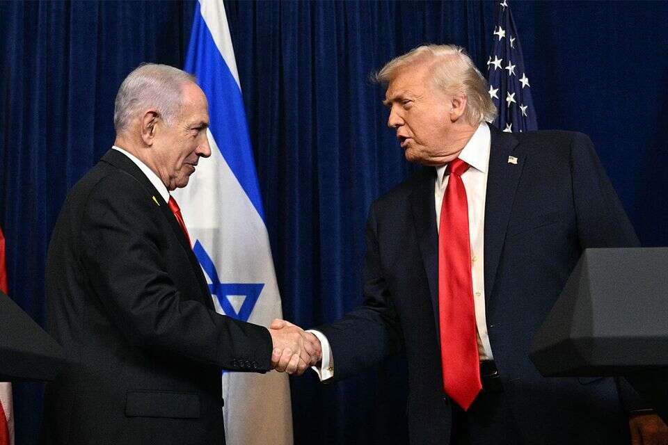 נתניהו וטראמפ (ארכיון) , אי.אף.פי