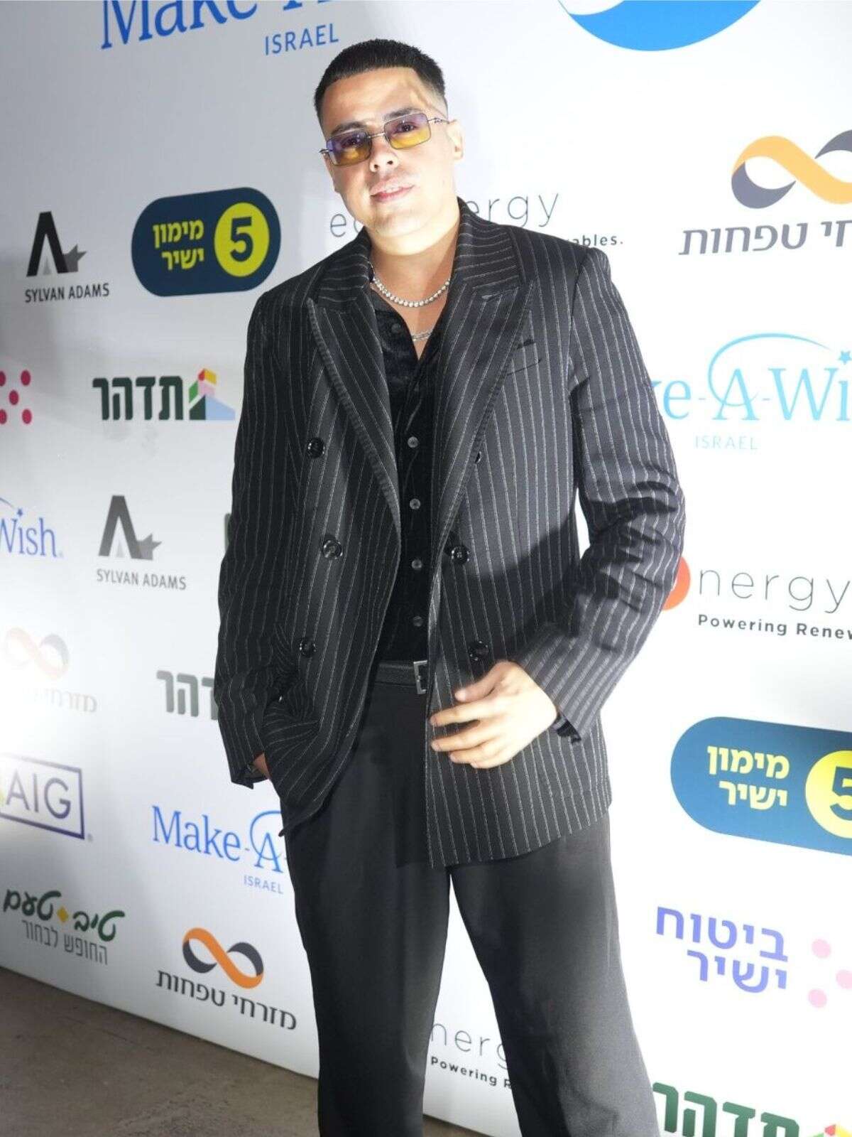 סטטיק באירוע ההתרמה לציון 30 שנות פעילות של עמותת Make-a-wish , הילה אייזנגר