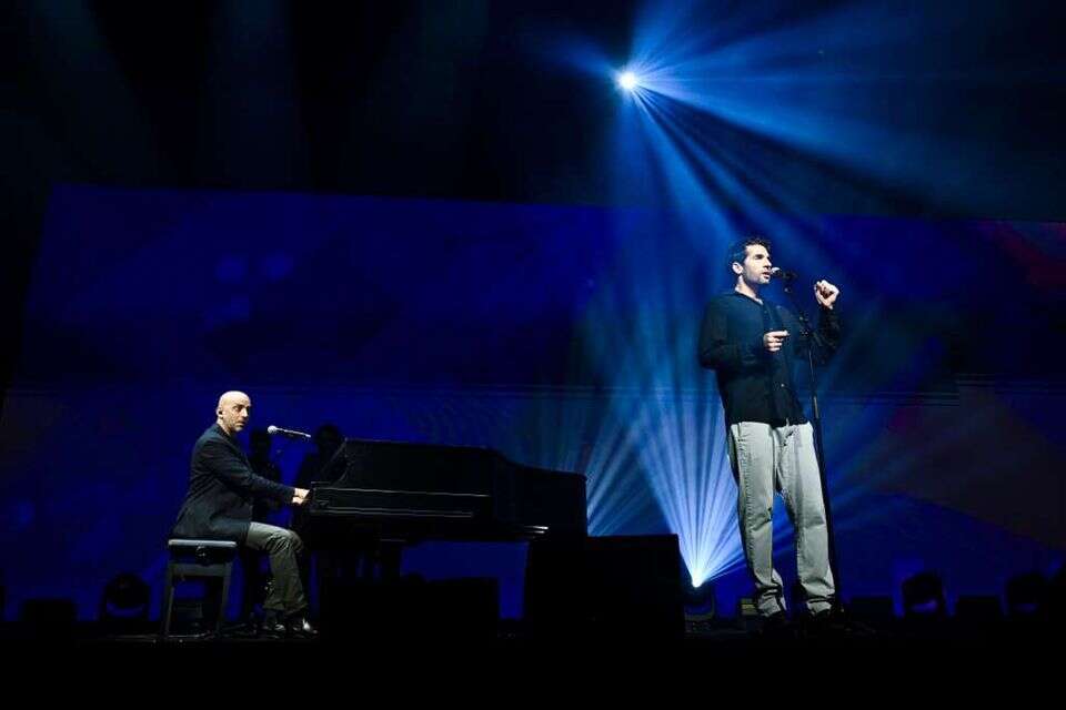 שורד השבי שגיא דקל חן בכנס יהודים בפלורידה , נועם גלאי
