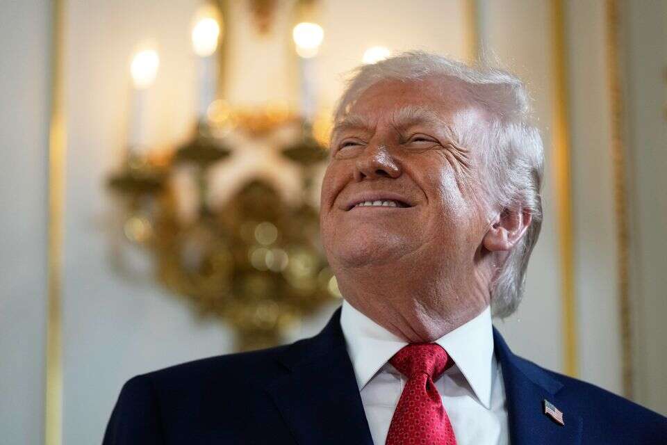 Passengers in the market: A flight attendant opened the flight with a message of thanks to President Trump