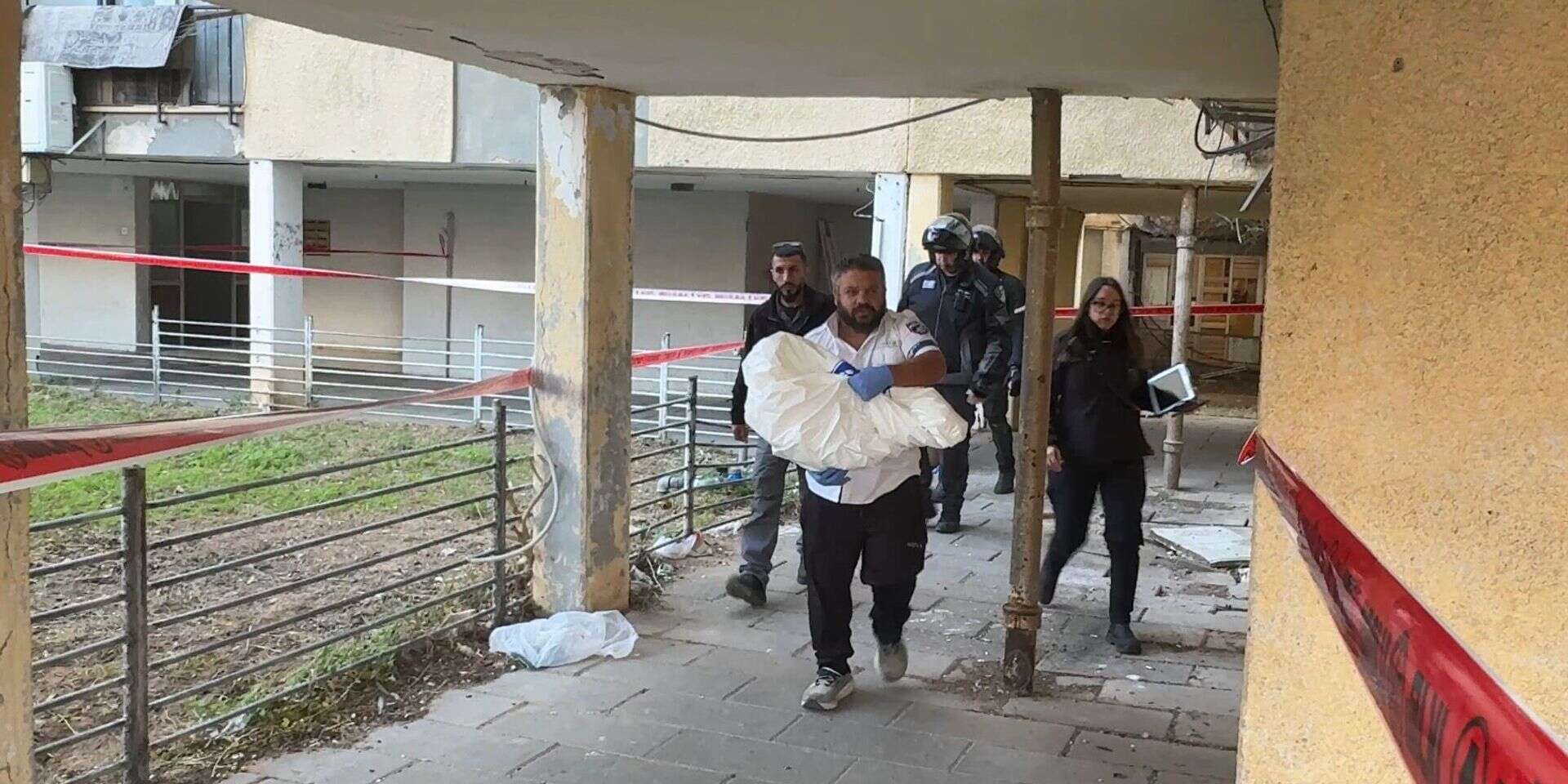 זירת מציאת גופת העובר בחדרה , עמי שומן
