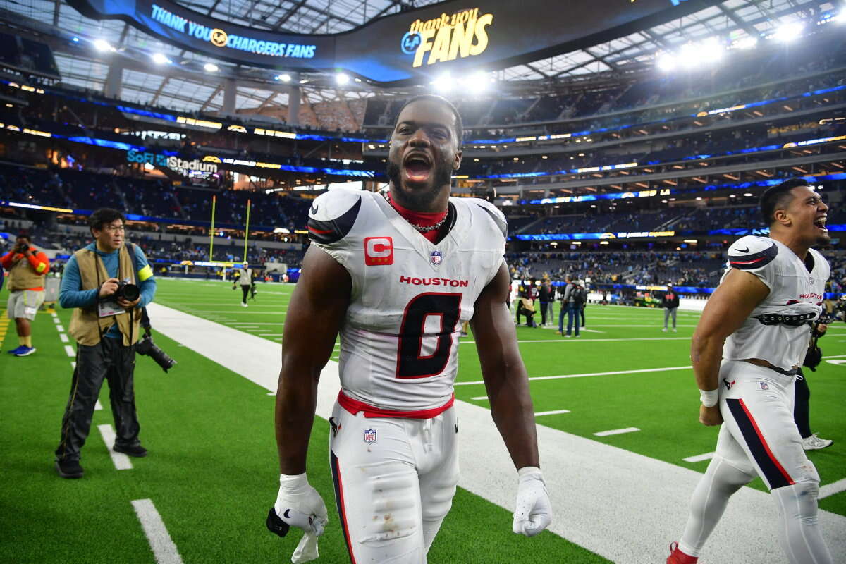 עזיז אלשאער, שחקן יוסטון טקסאנס  , Gary A. Vasquez-Imagn Images