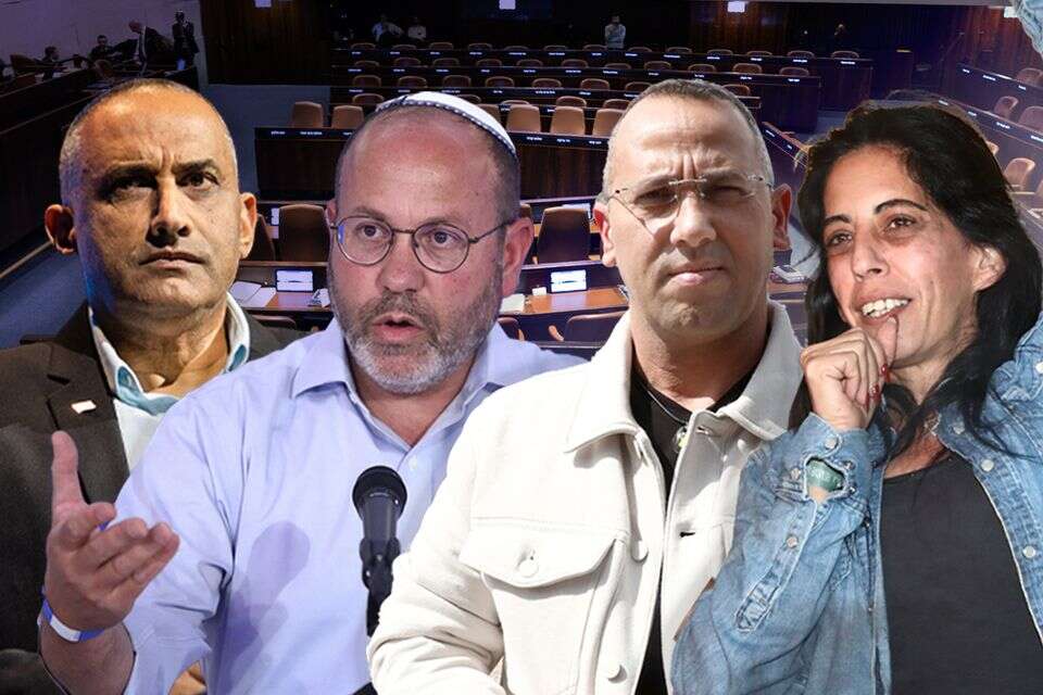 עינב צנגאוקר, שרון שרעבי, צביקה מור ודדי שמחי ,  אורן בן חקון, גדעון מרקוביץ