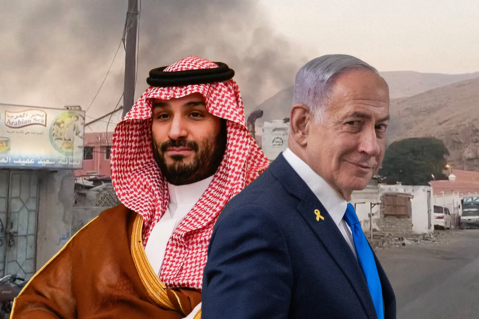 הלך הרוח בריאד: "אם אני לא טס, אף אחד לא טס". ראש הממשלה בנימין נתניהו ויורש העצר הסעודי מוחמד בן סלמאן , אורן בן חקון, רויטרס