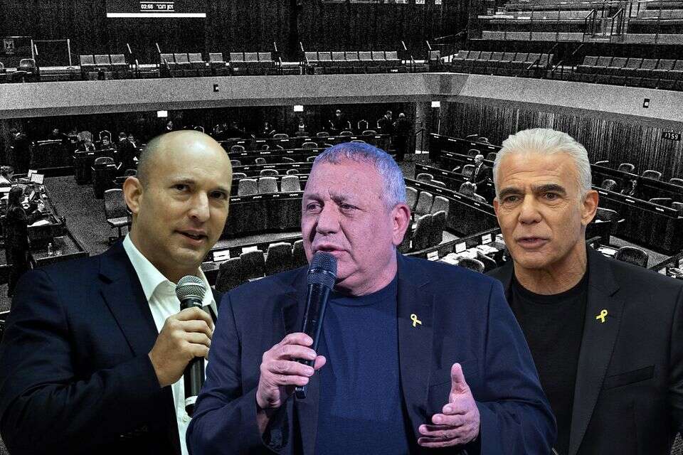 יאיר לפיד, גדי איזנקוט ונפתלי בנט , אורן בן חקון