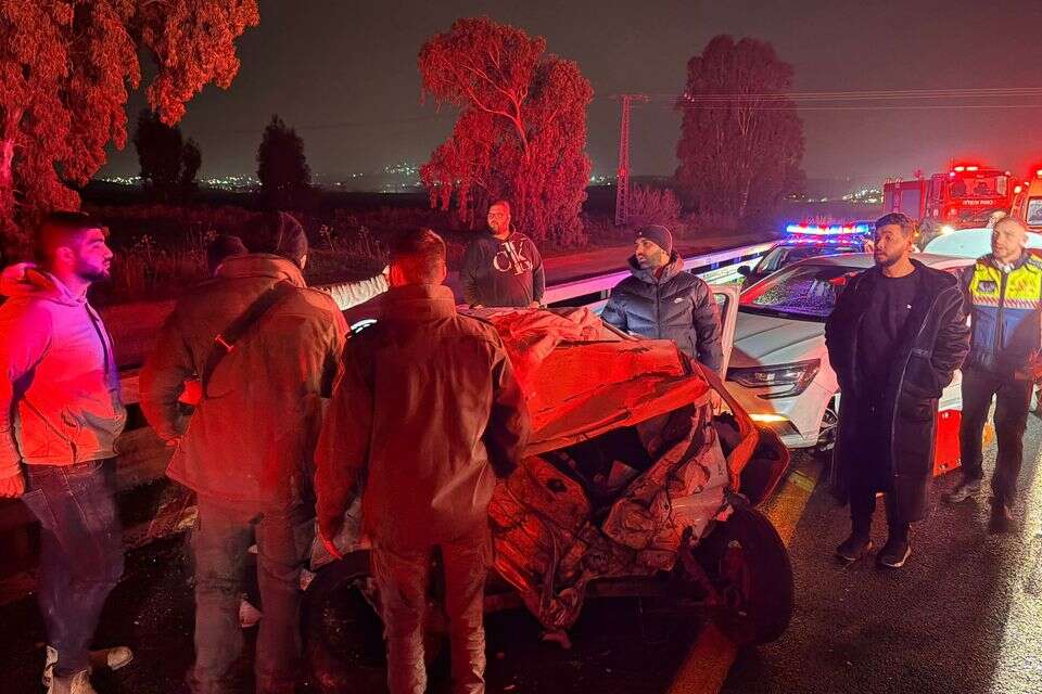 תאונת דרכים קשה בכביש 65: 2 פצועים במצב אנוש