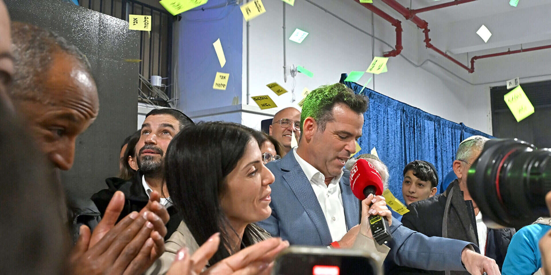 ראש עיריית נתניה הנכנס אבי סלמה , אפרת אשל