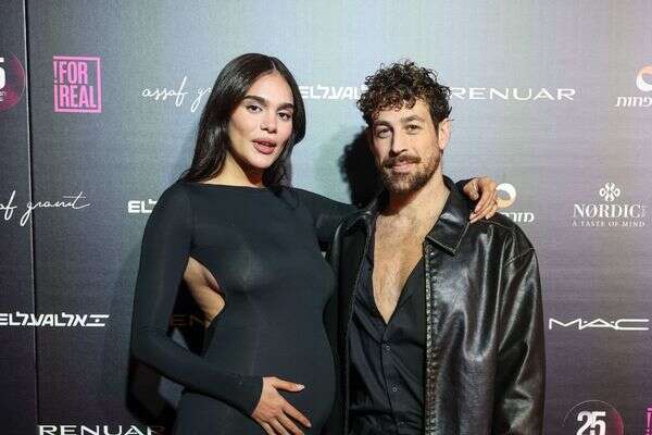 דור טאוב ונויה אריאלי באירוע "25 המשפיענים של ישראל 2025", ForReal , לירון מולדובן