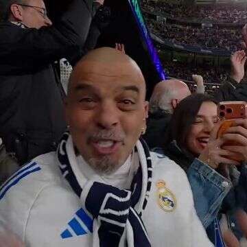 אייל והבייביסיטר חוגגים עם ריאל מדריד