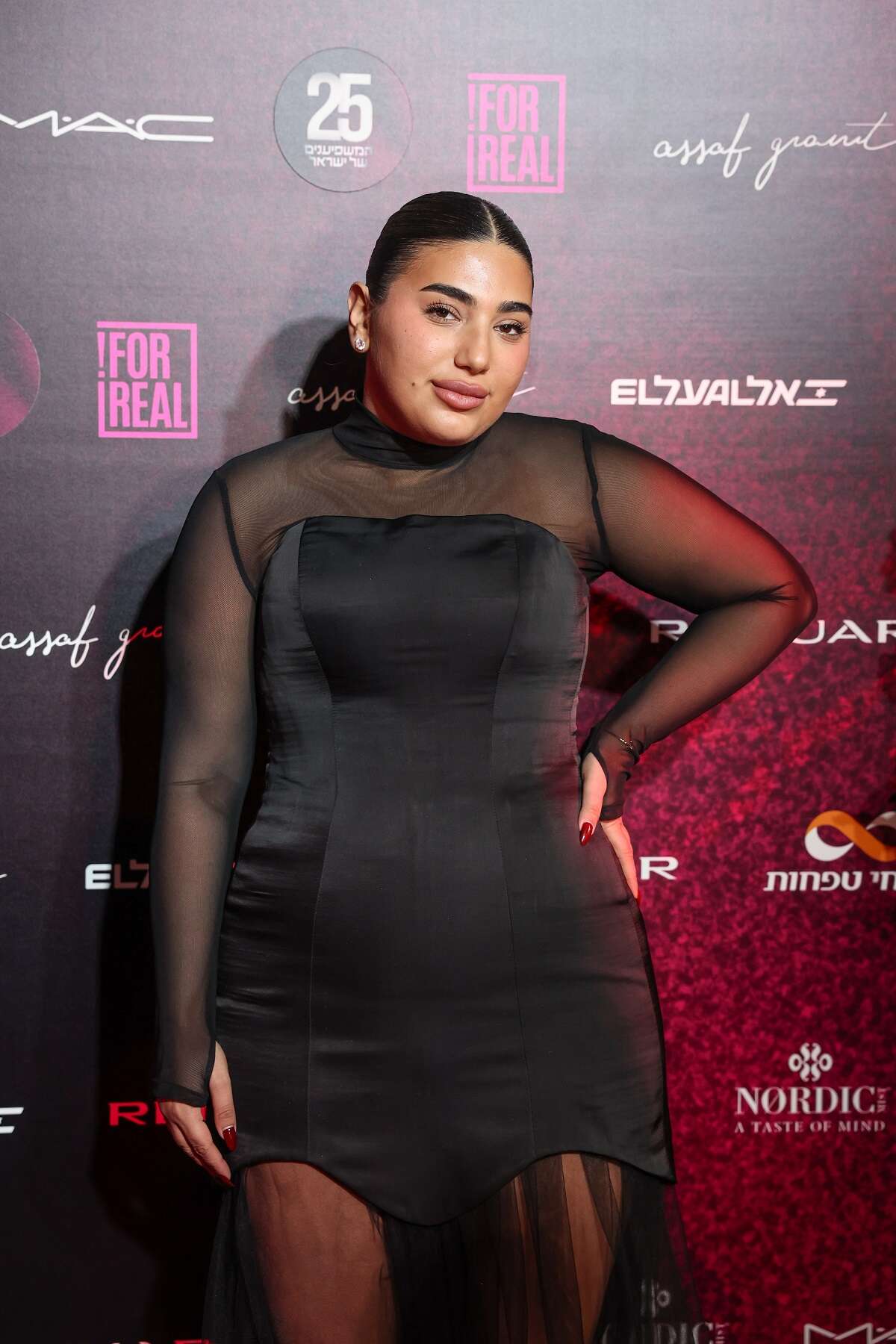 אודיה פינטו באירוע גאלת 25 המשפיענים 2025, 21 בינואר 2026 ,