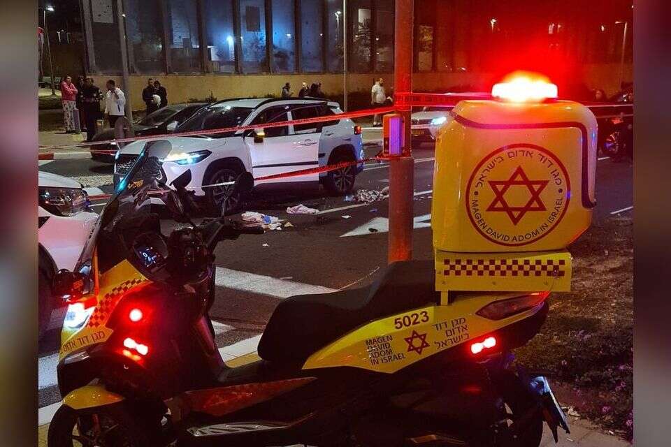 אירוע פלילי ברמלה. שני גברים נורו ונפצעו באורח קשה ובינוני , דוברות מד"א