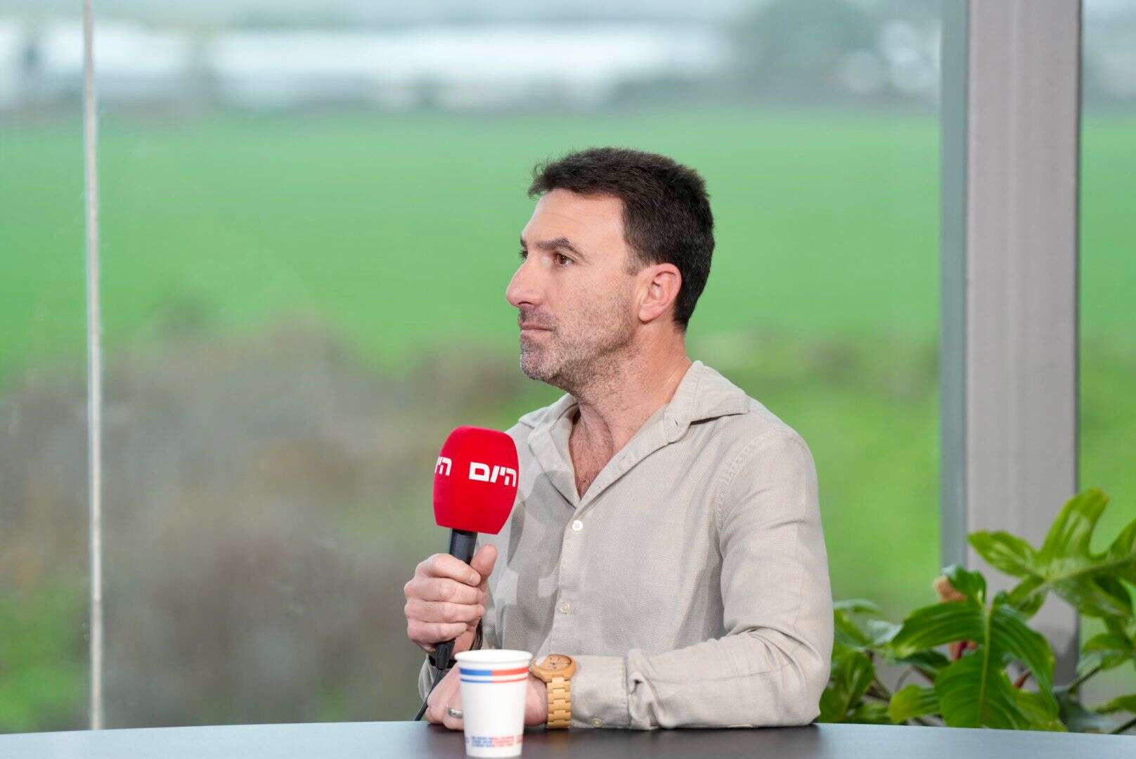 נרי שוטן, מנהל קרן השיקום של התנועה הקיבוצית , אייל מרגולין ג'יני