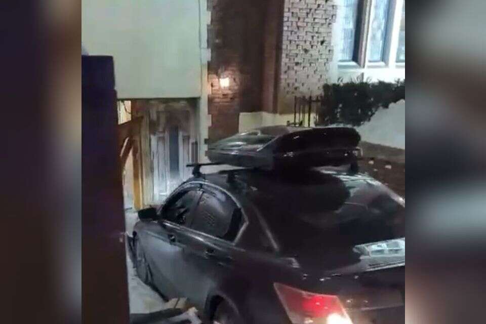 תיעוד: ניסיון פיגוע דריסה במטה חב