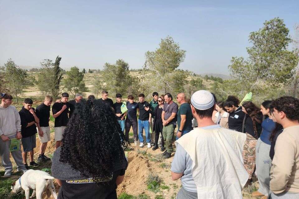 נטיעת העץ לזכרו של רן גואילי , דוברות המועצה המקומית מיתר