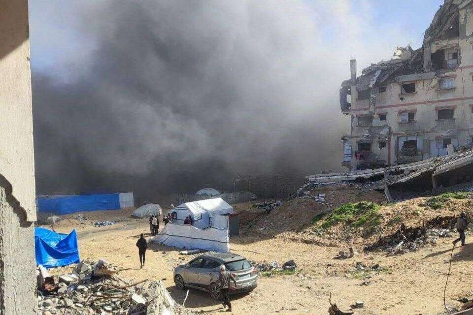 צה"ל תקף תחנת משטרה בשכונת שיח׳ רדוואן בעזה , רשתות ערביות