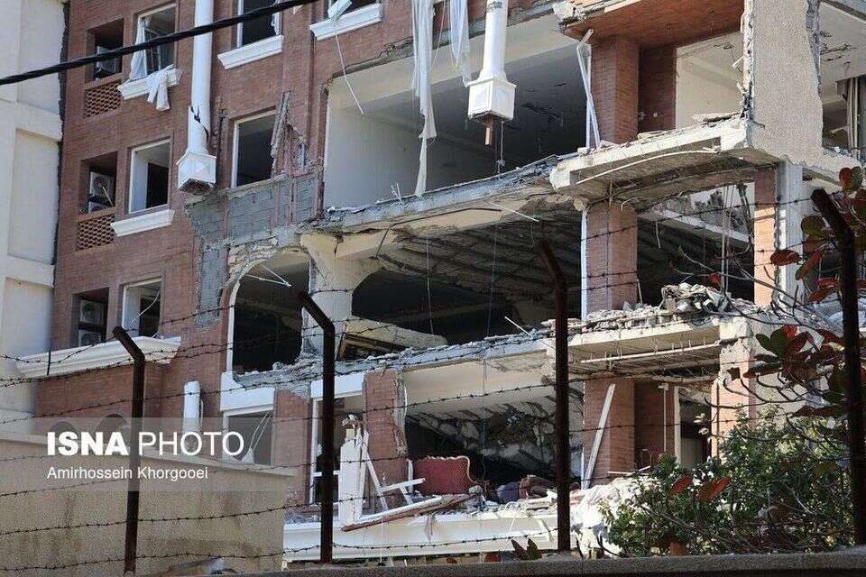 זירת הפיצוץ בדרום איראן , רשתות ערביות