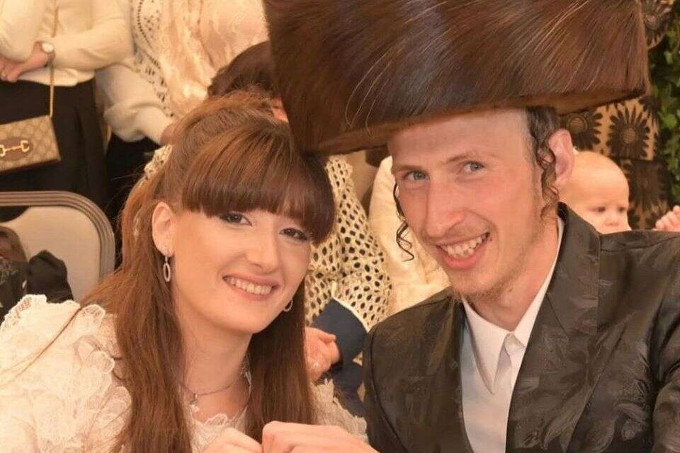 כעסה עליו. אדל פיש ובעלה שימי סגל , אינסטגרם