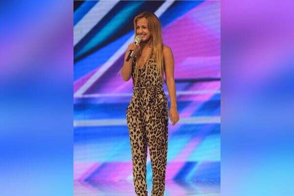 עדן בן זקן ב"אקס פקטור" 2013, עם האוברול המנומר , טל גבעוני