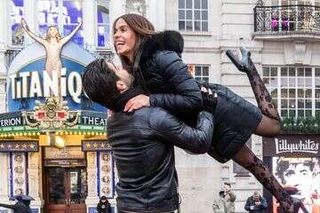 מיכל הקטנה ויהודה עושים את לונדון