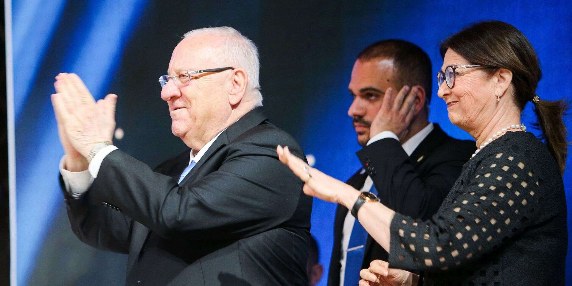 מוצא תירוצים קלושים. נשיא המדינה לשעבר ראובן ריבלין , אורן בן חקון