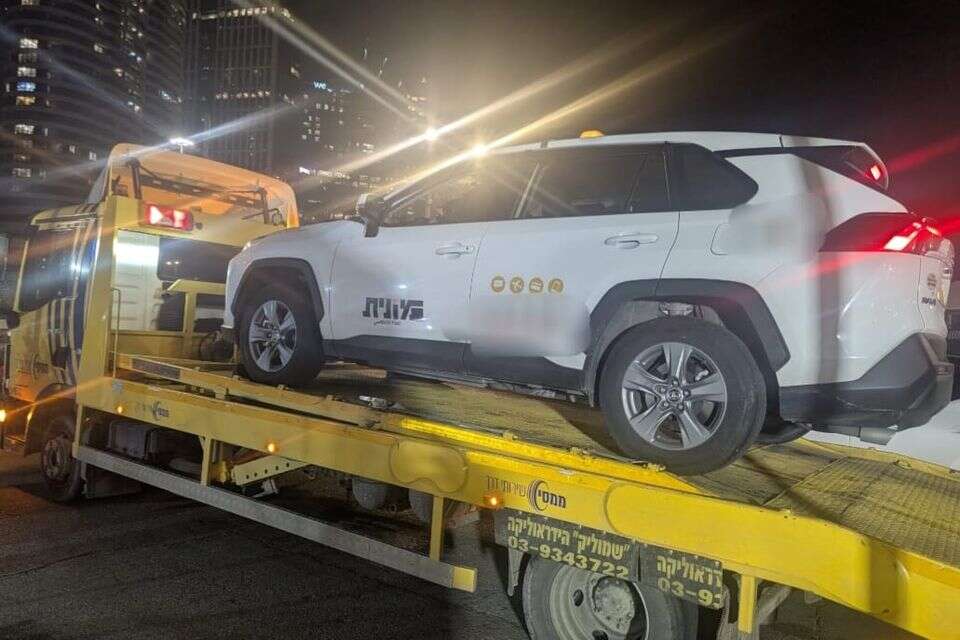 He drove the Sheba to the National Bank - and lost the taxi