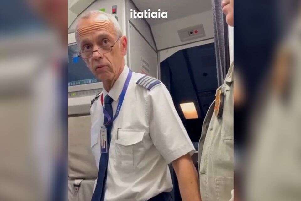 המעצר הדרמטי של הטייס , מתוך X