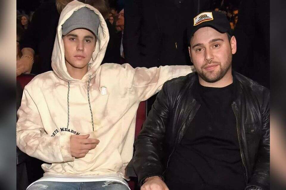 Because of Scooter Braun: Justin Bieber's new affair
