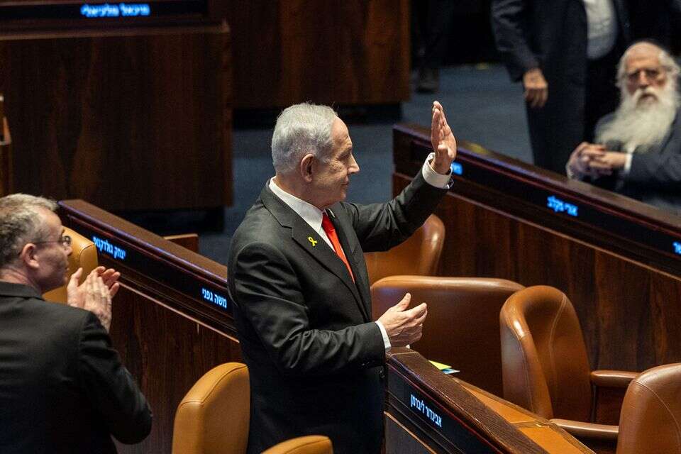 נתניהו במליאת הכנסת , אורן בן חקון