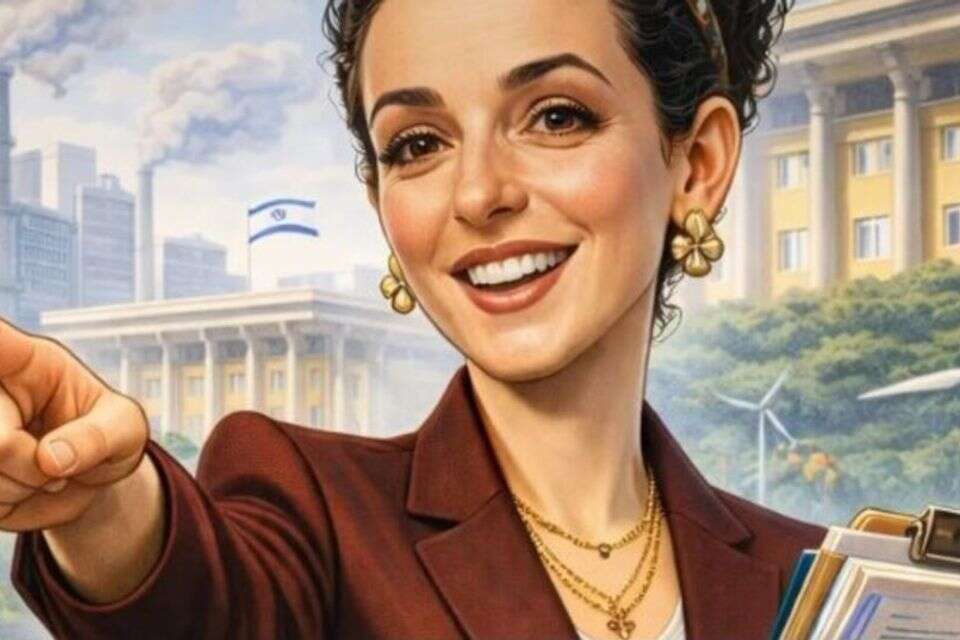 Oops: Idit Silman created an AI image - and that's what she got