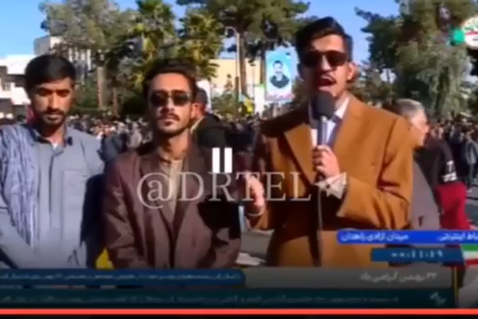 Embarrassment in the broadcast in Iran: the TV reporter mistakenly read "Death to Khamenei" | watch