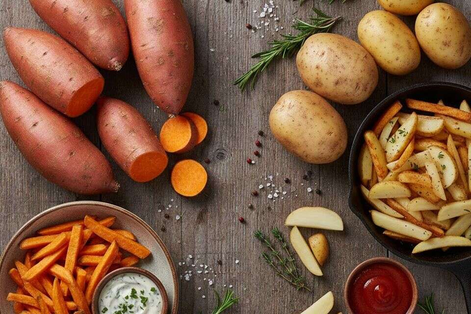 Potatoes and sweet potatoes: who is healthier?