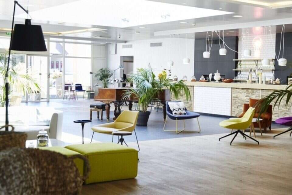 Lighting for an open living room - lighting for a home when the kitchen, dining area and living room are one space