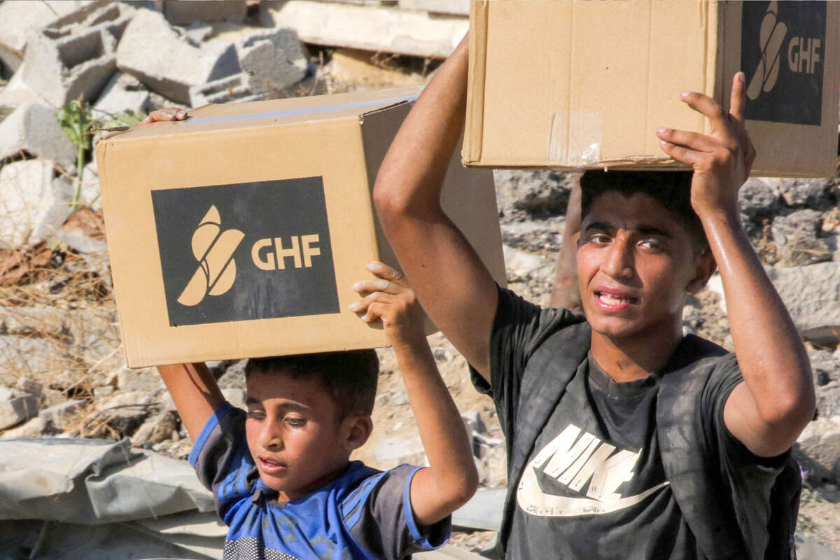 לא ייזכר כהצלחה גדולה. פרויקט הסיוע GHF , אי.אף.פי 