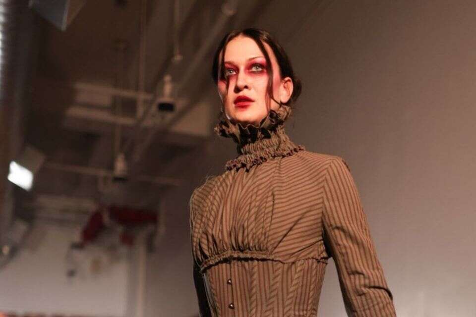 The Israeli designer who exhibits in New York - and uses coffee bags