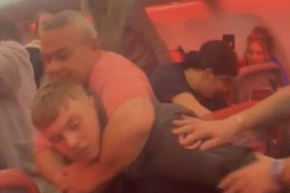 Chaos in the air: a mass brawl on a plane caused an emergency landing