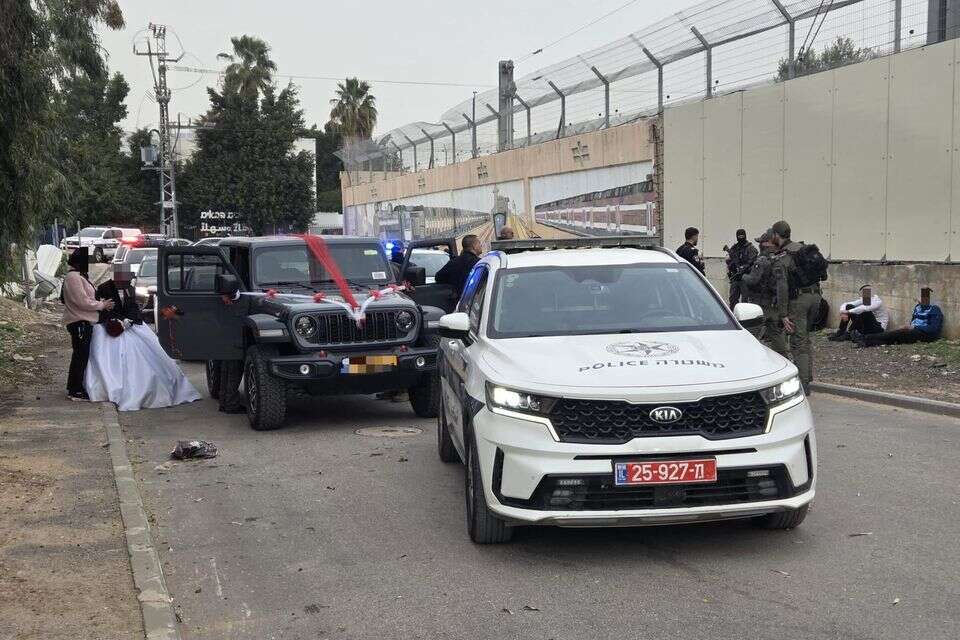 Shooting from a wedding convoy in Lod: the bride and groom were detained for questioning