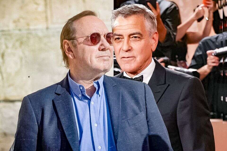 Beyonce too: Clooney and Spacey appeared in the Epstein documents