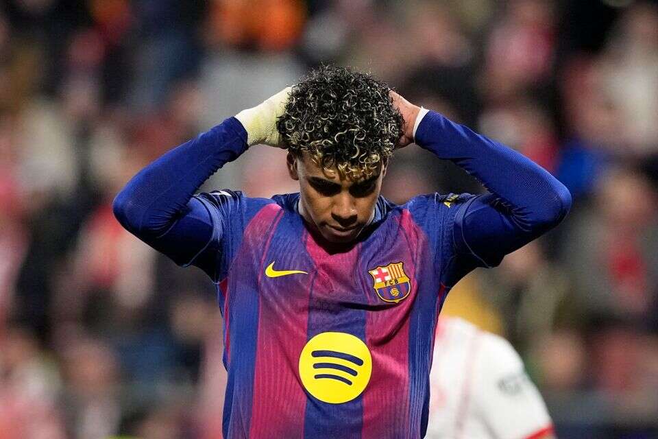 crisis? Barcelona lost in the 87th minute, Lamin Yamal missed a penalty