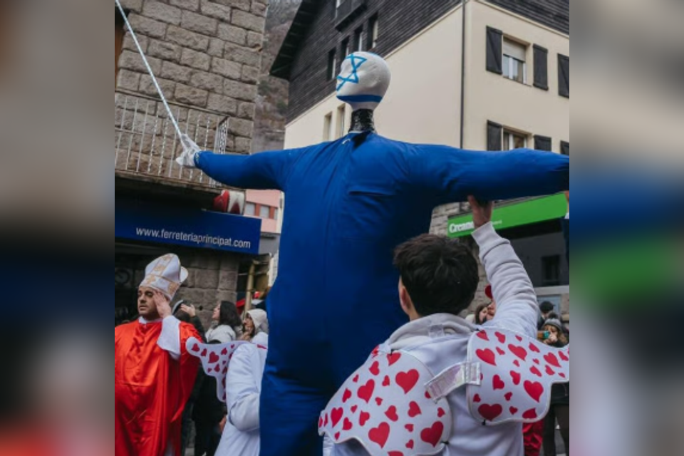 During the carnival: "Israel" was judged - and executed Documentation