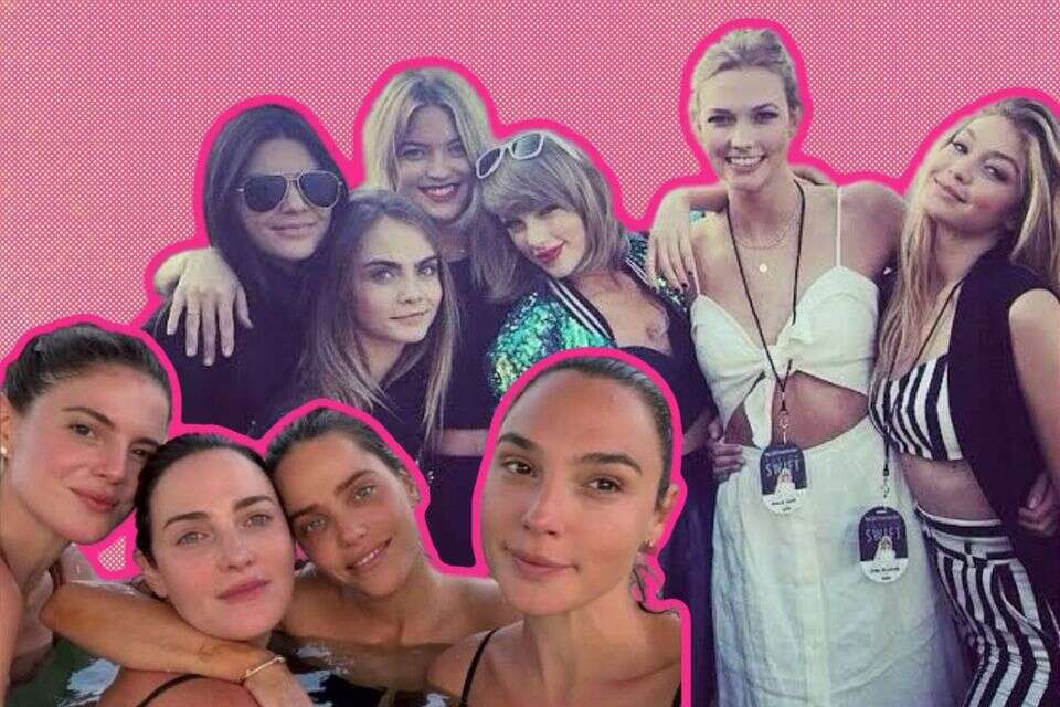Why do all the celebs hang out in groups?