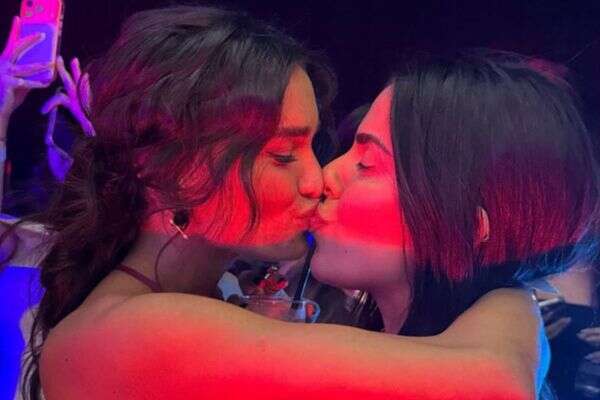 אור לוזון ואדל בספלוב מתנשקות , אינסטגרם