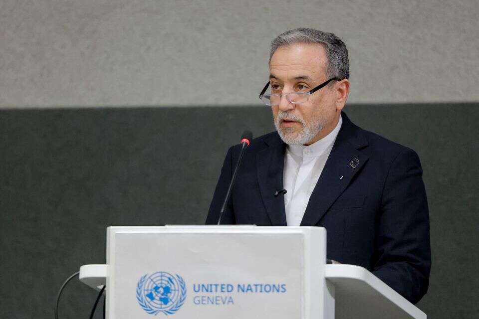 שר החוץ האיראני עבאס עראקצ'י , AFP