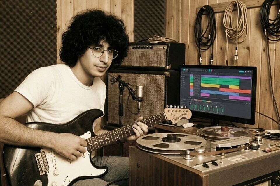 לחזור בזמן ולנגן עם עצמך בגיל 20: "השירים קמו לתחייה"