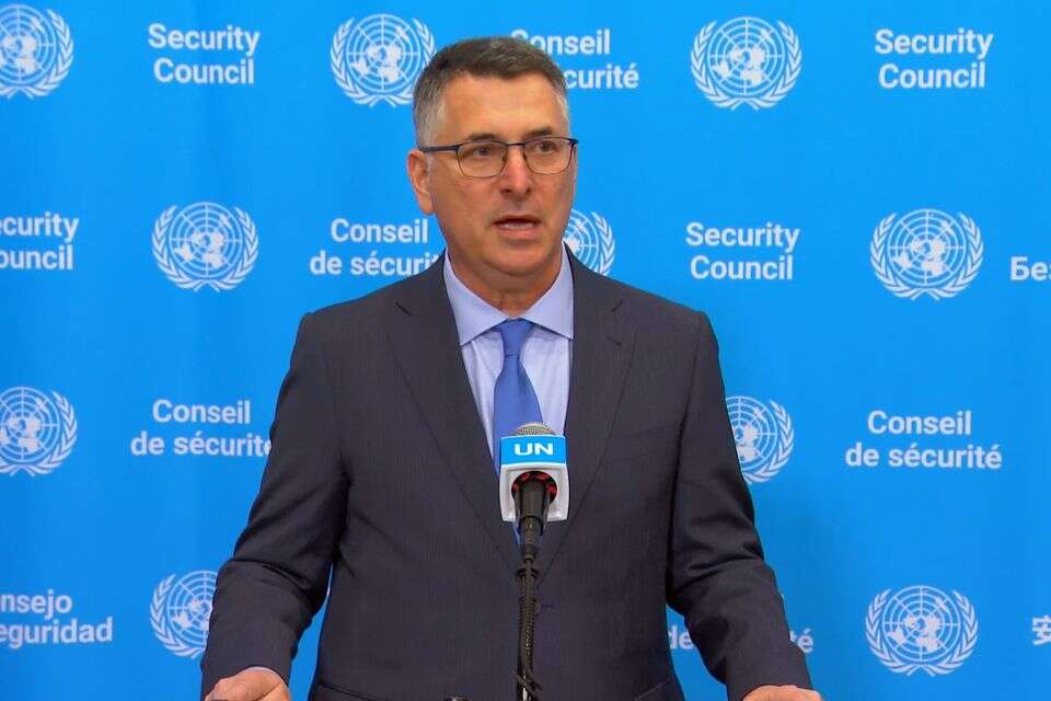 Gideon Sa'ar speaks at the UN Security Council | Watch