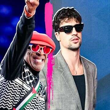 עם דגל פלסטין: ספייק לי (לא) נגד אבדיה