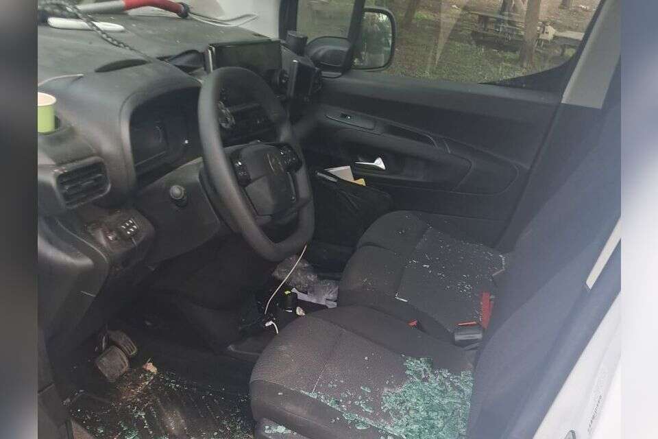 Because of the dog: a 47-year-old man was arrested after he attacked an inspector and damaged his car