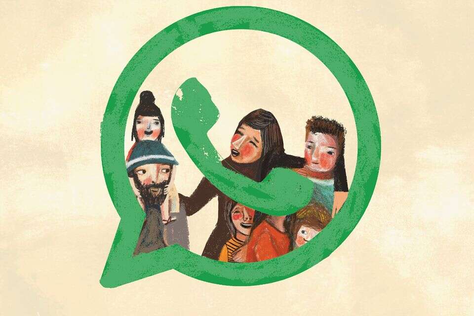 The name of the family WhatsApp group can change your life. fact